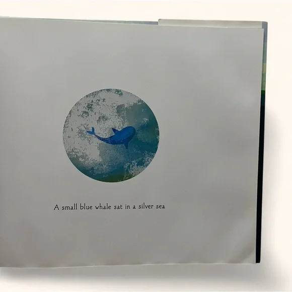 A Small Blue Whale Baby & Toddler Picture Book on Waiting & Friendship Hardcover - Picture 8 of 10